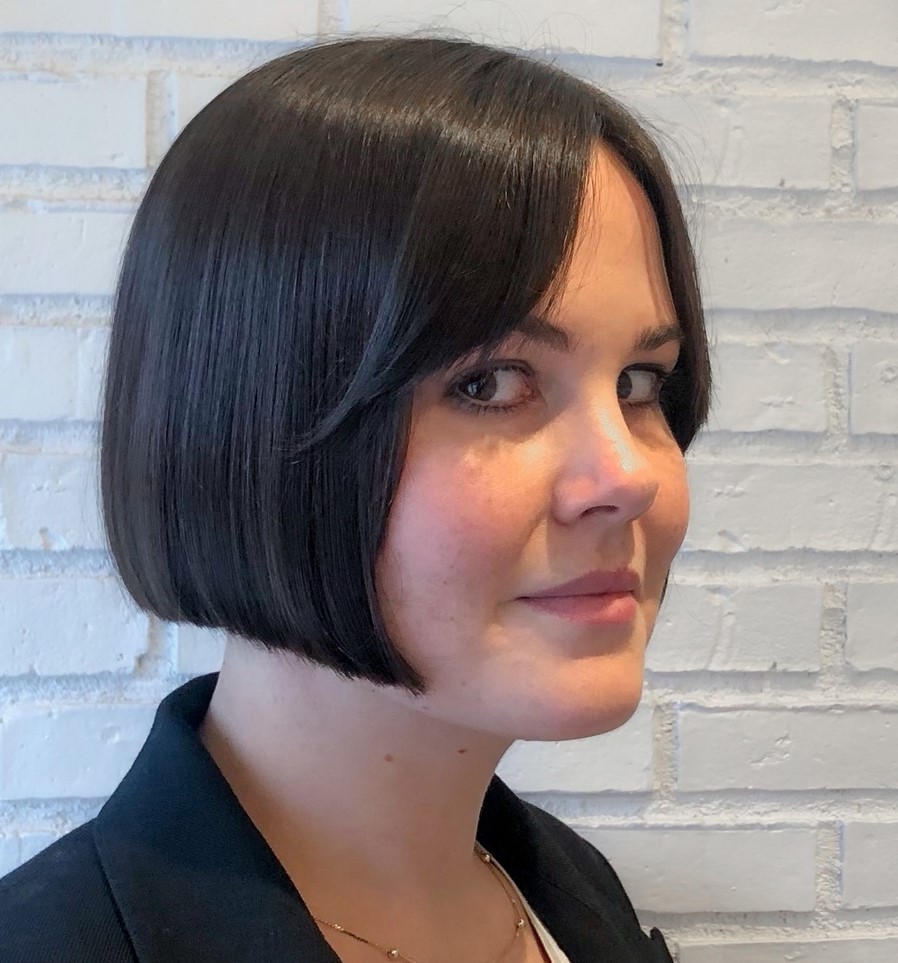 Blunt Chin-Length Bob