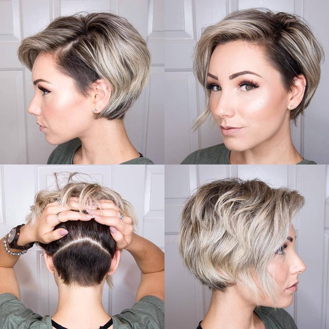 Inverted Bob with Undercut