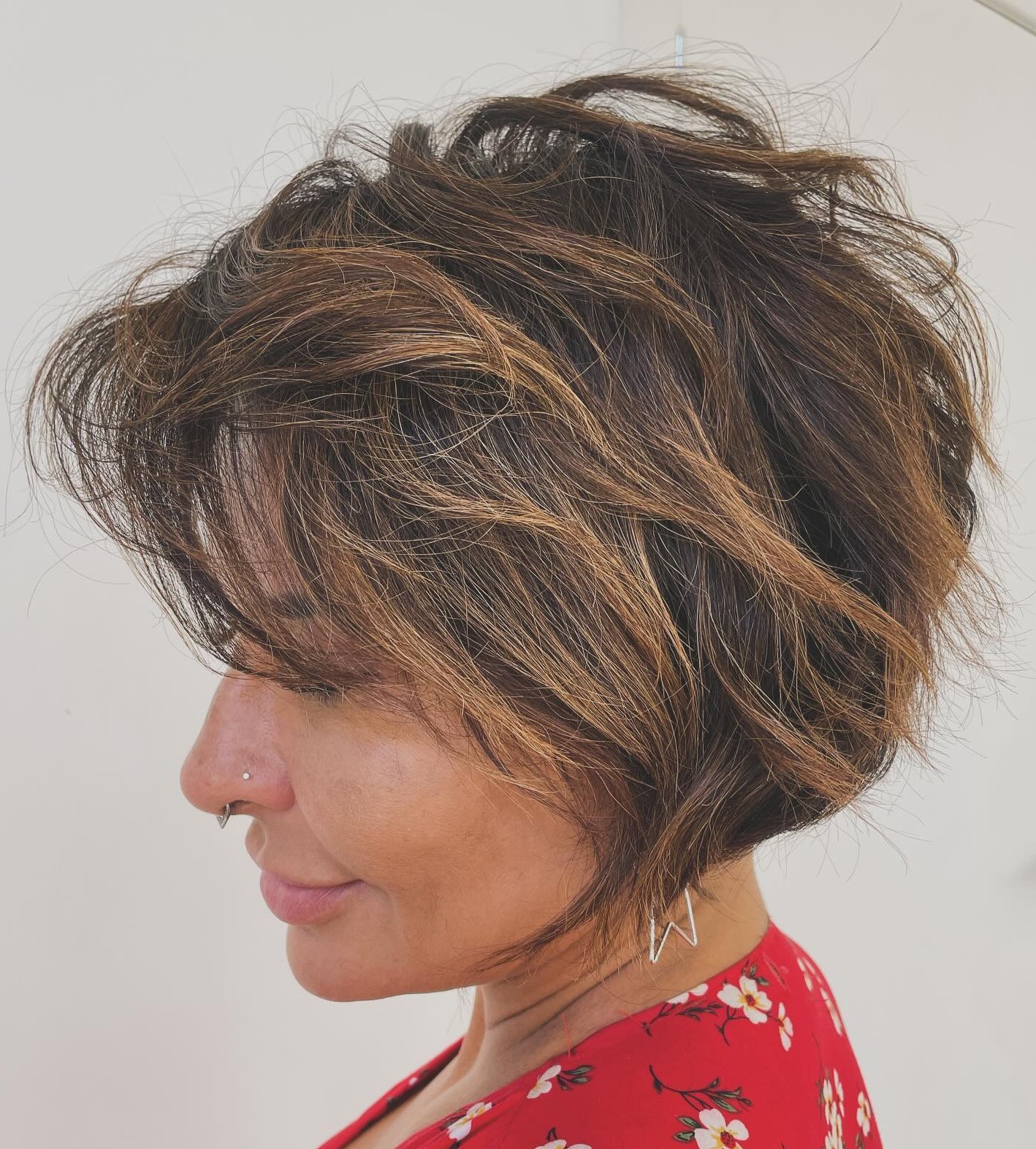 Choppy Textured Bob