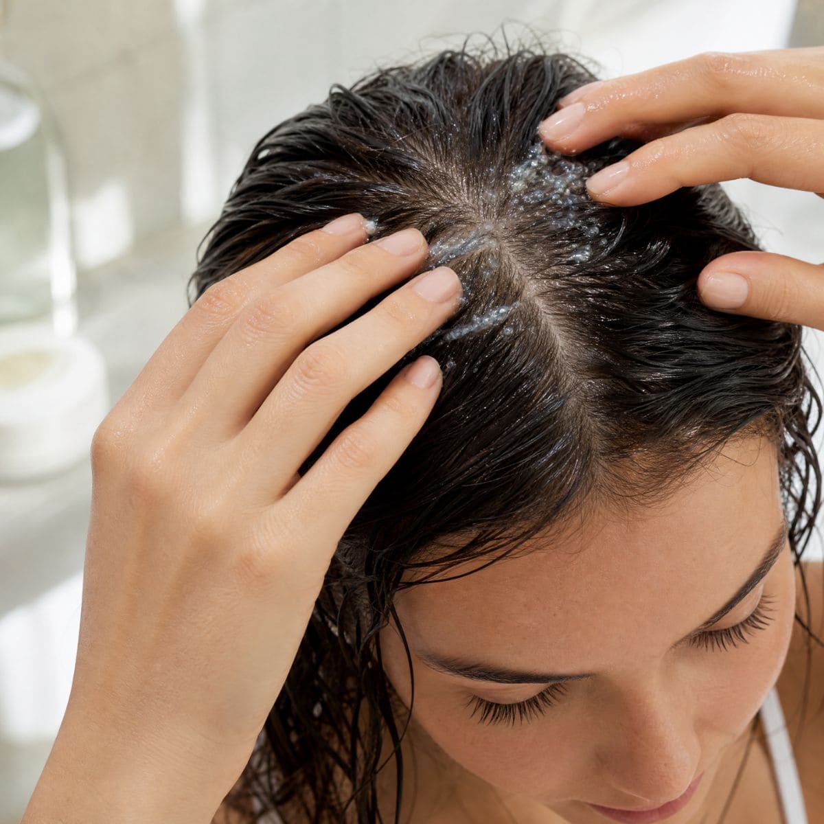 Step Two Exfoliate — Removing What Shampoo Cant