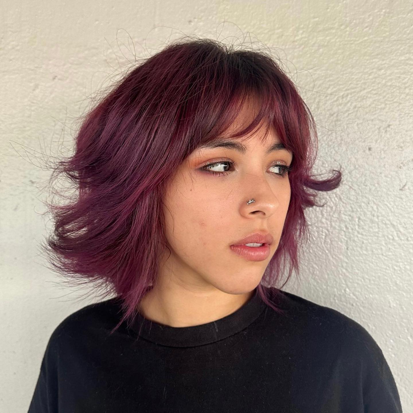 Layered Bob with Flipped Ends