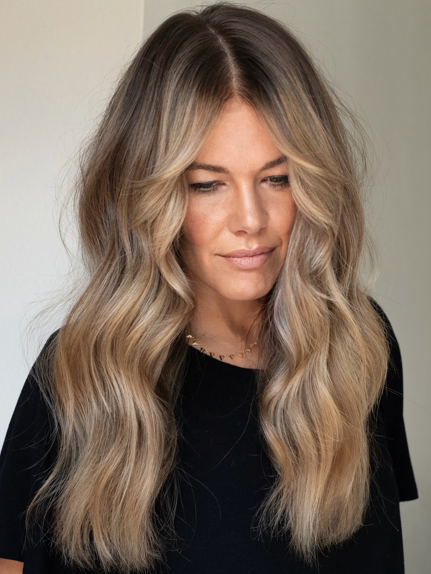 Beautiful Lived-In Ash Blonde Hair Demonstrating Low Maintenance and Easy Upkeep