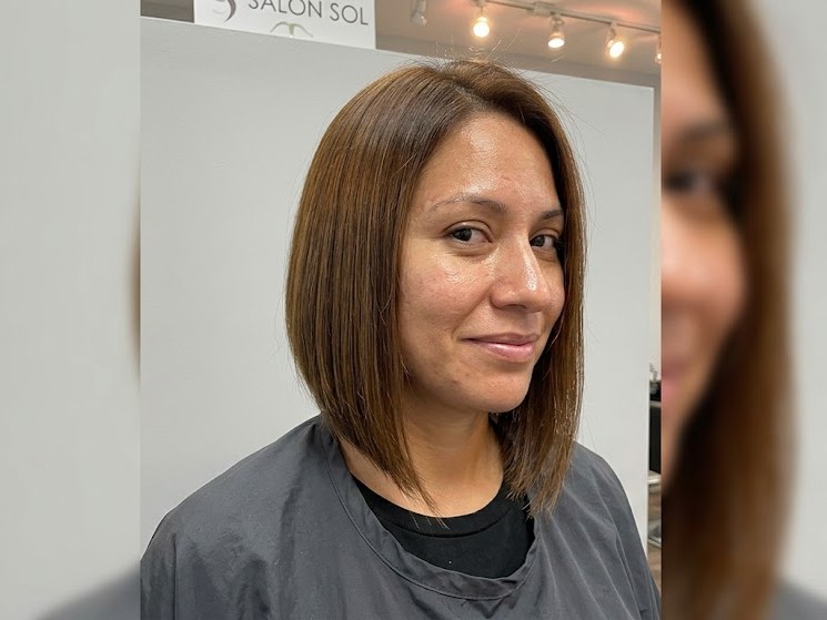 Soft A-Line Bob With Barely-There Layers Through the Interior