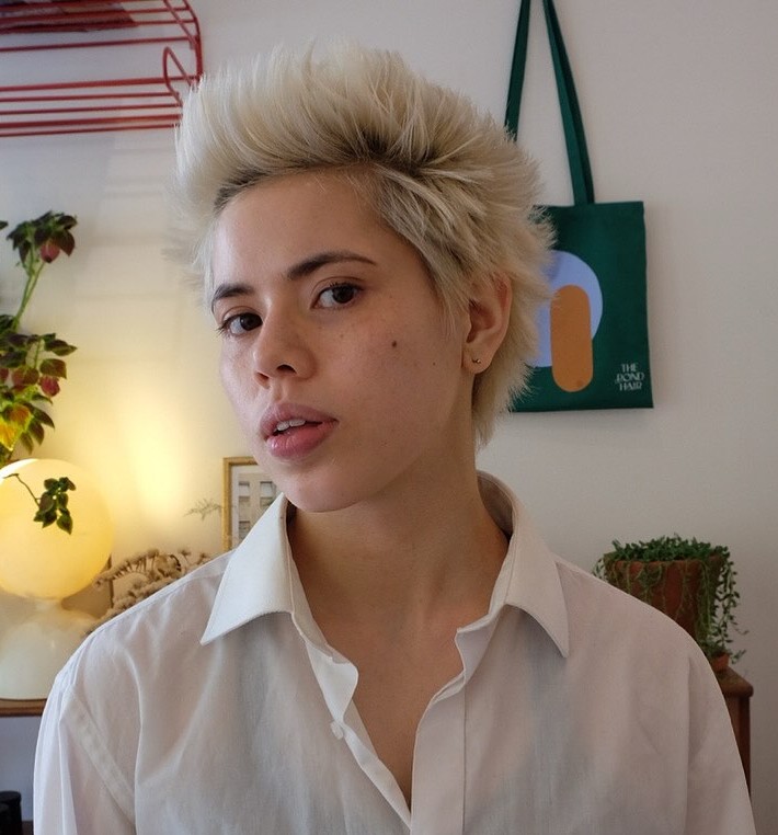 Spiky Textured Pixie with Clean Sides