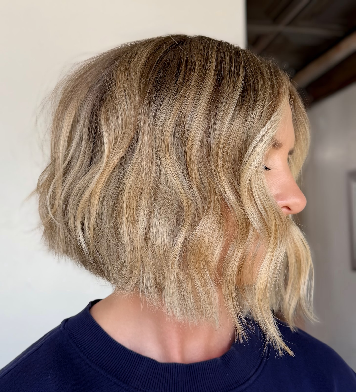 Chin-Length Choppy Bobs