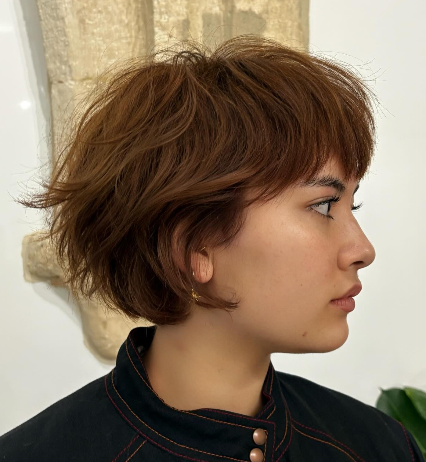Layered And Textured Short Bobs