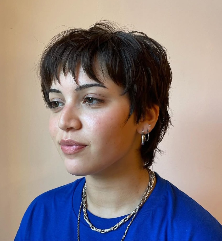 Textured and Layered Pixie Cut Types