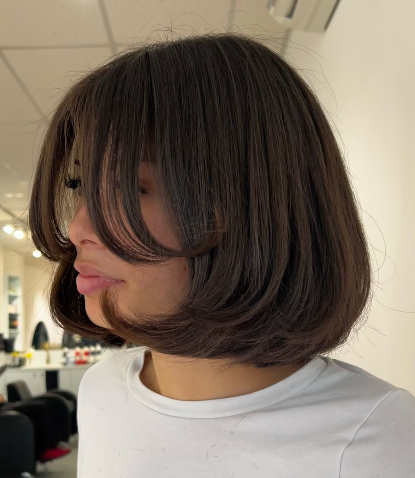 Layered And Textured Bobs That Reduce Bulk
