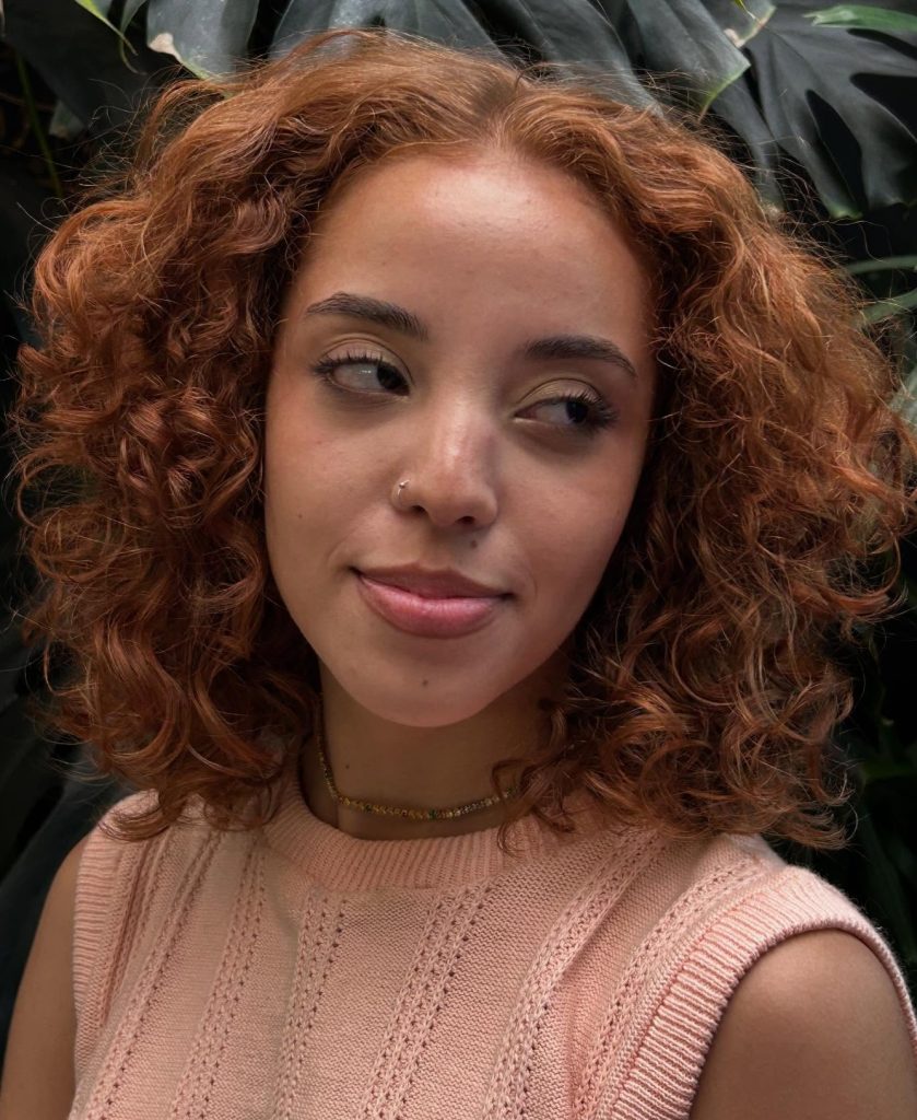 Long Curly Bob Lob Hairstyle for Thick Curly and Wavy Hair