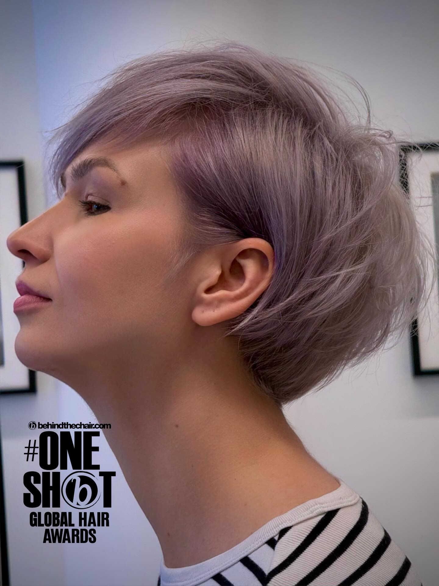 Ear-Tucked Pixie with Face-Framing Pieces