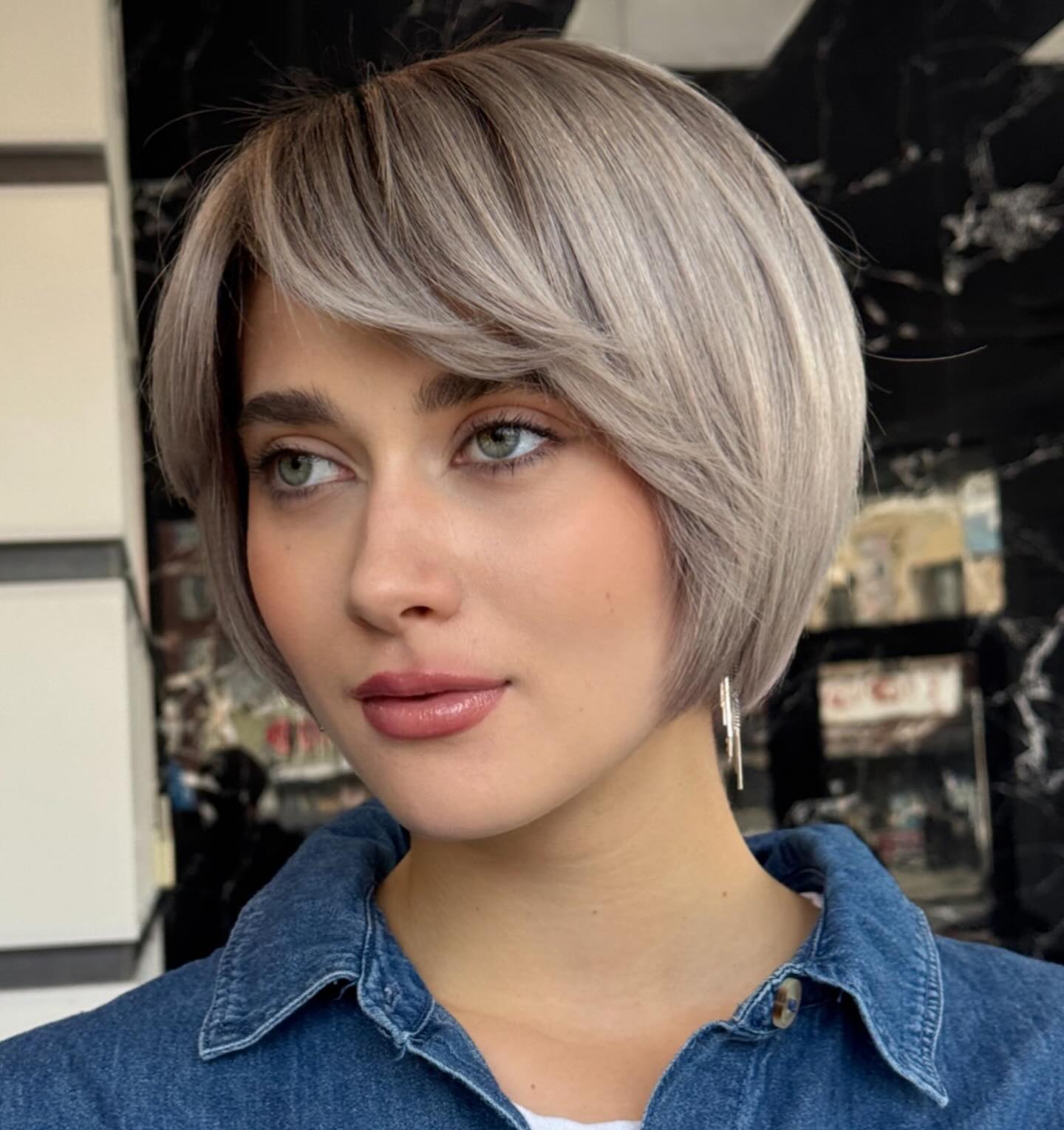 Bob For Thick Hair And Your Face Shape