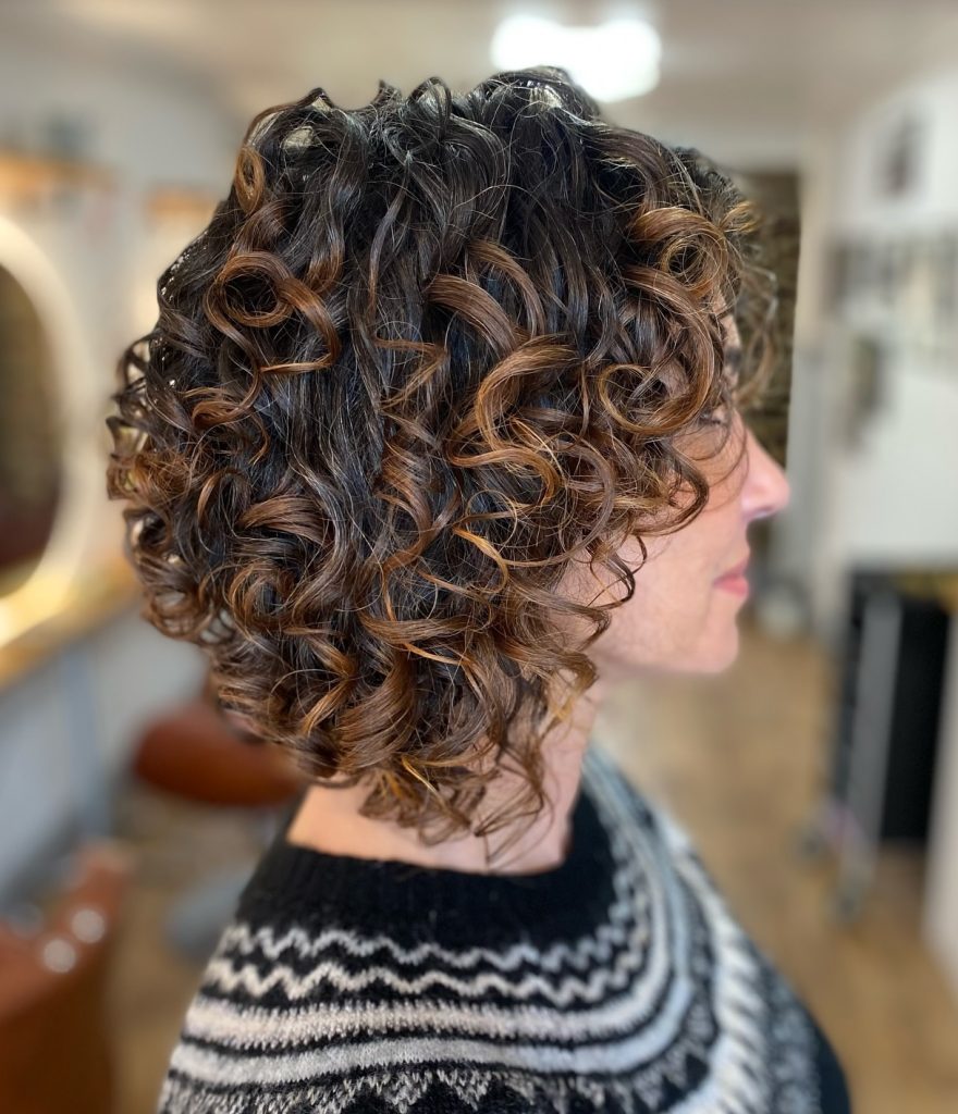 Curly Bob Haircut Consultation for Waves, Coils, and Natural Curls