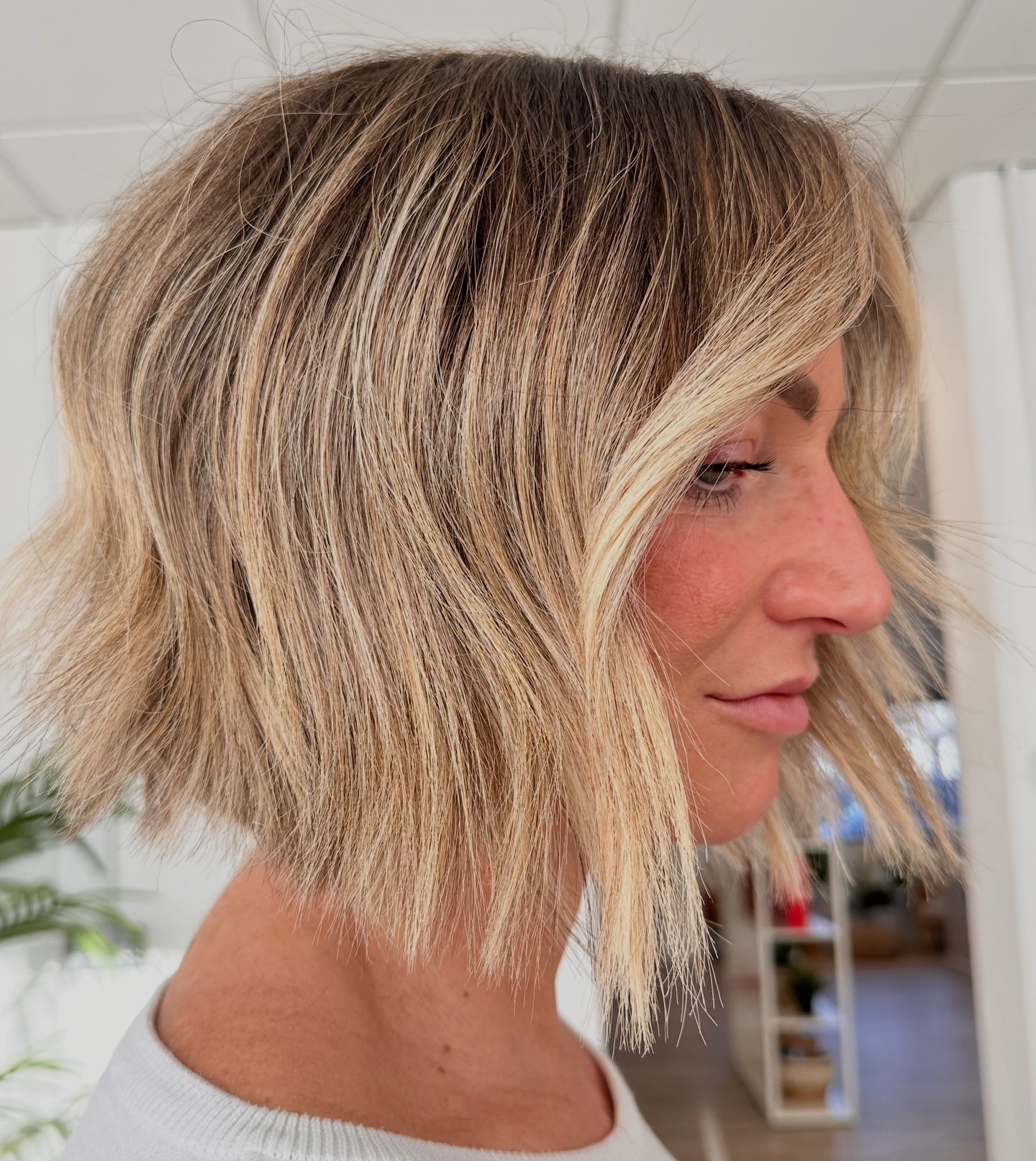 Color-Forward Short Bobs