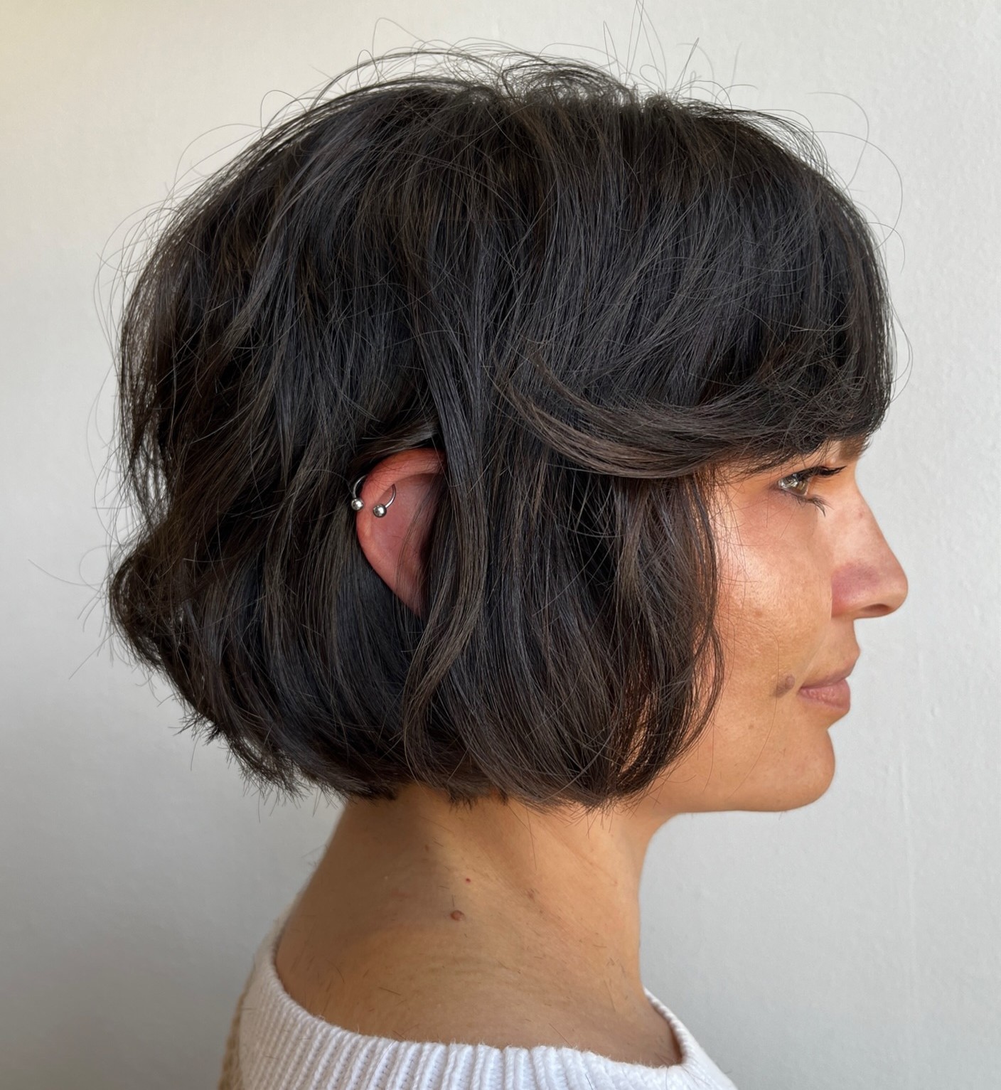 Maintenance And Styling For Thick-Haired Bobs