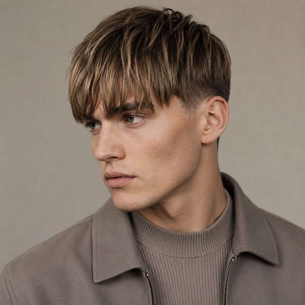 Classic Bowl Cut Men Boys