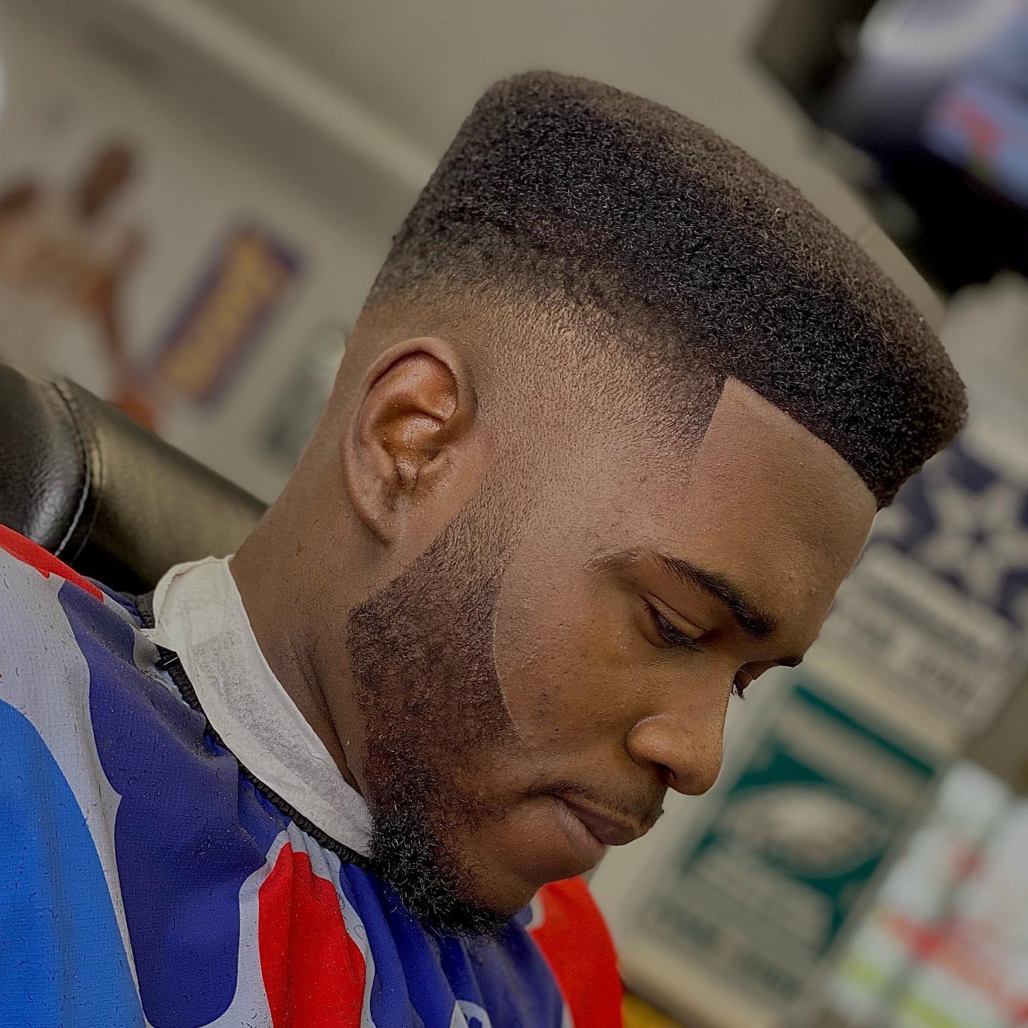 Box Fade with Squared Lineup