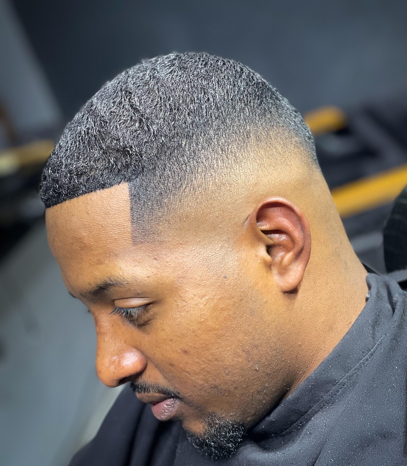 Temple Fade (Temp Fade) with High Taper