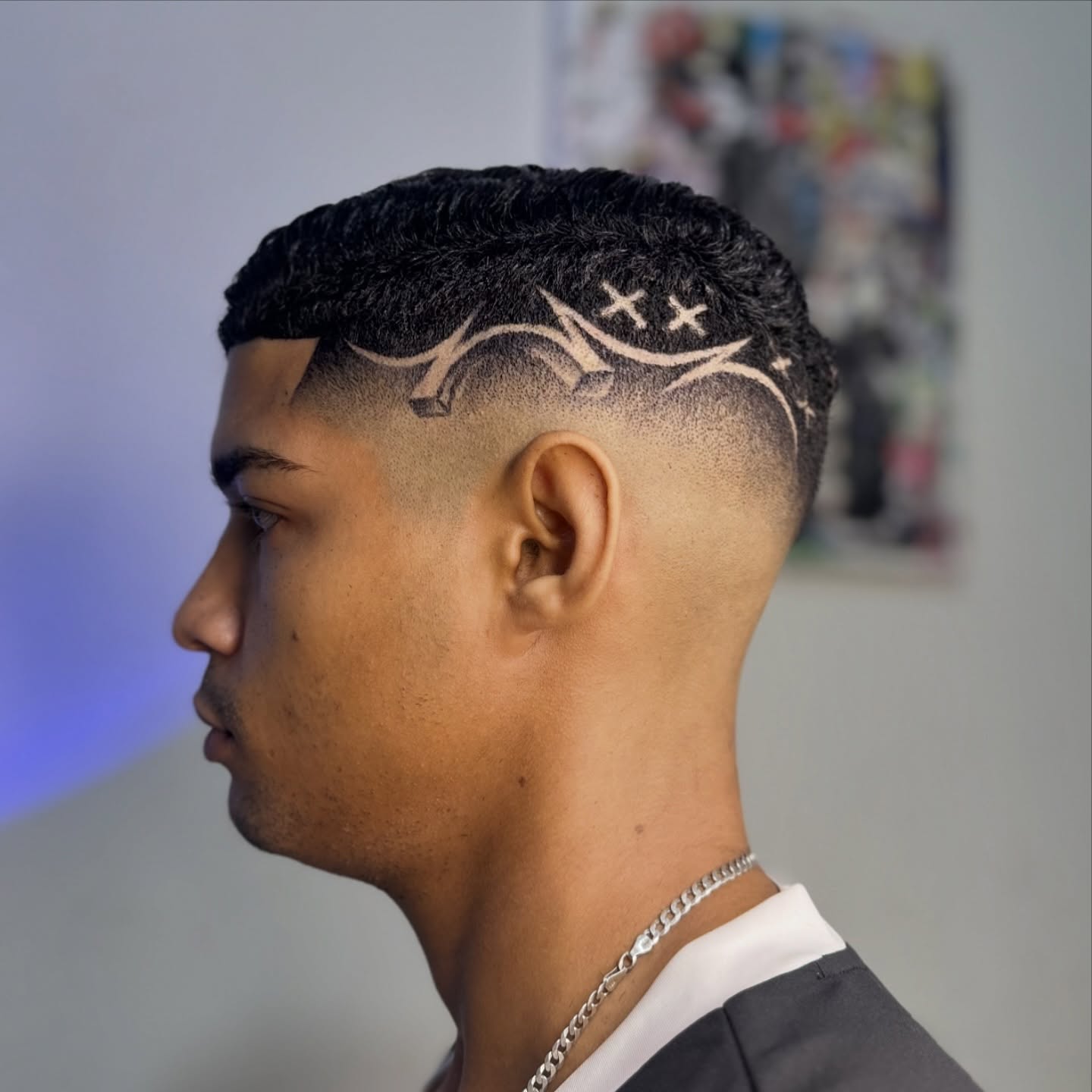 High Taper with Lineup and Design