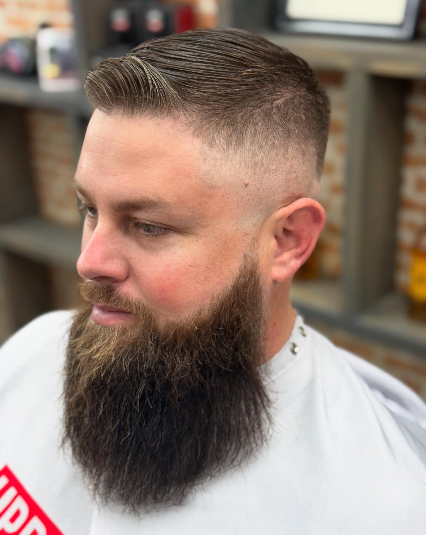 High Taper Comb-Over
