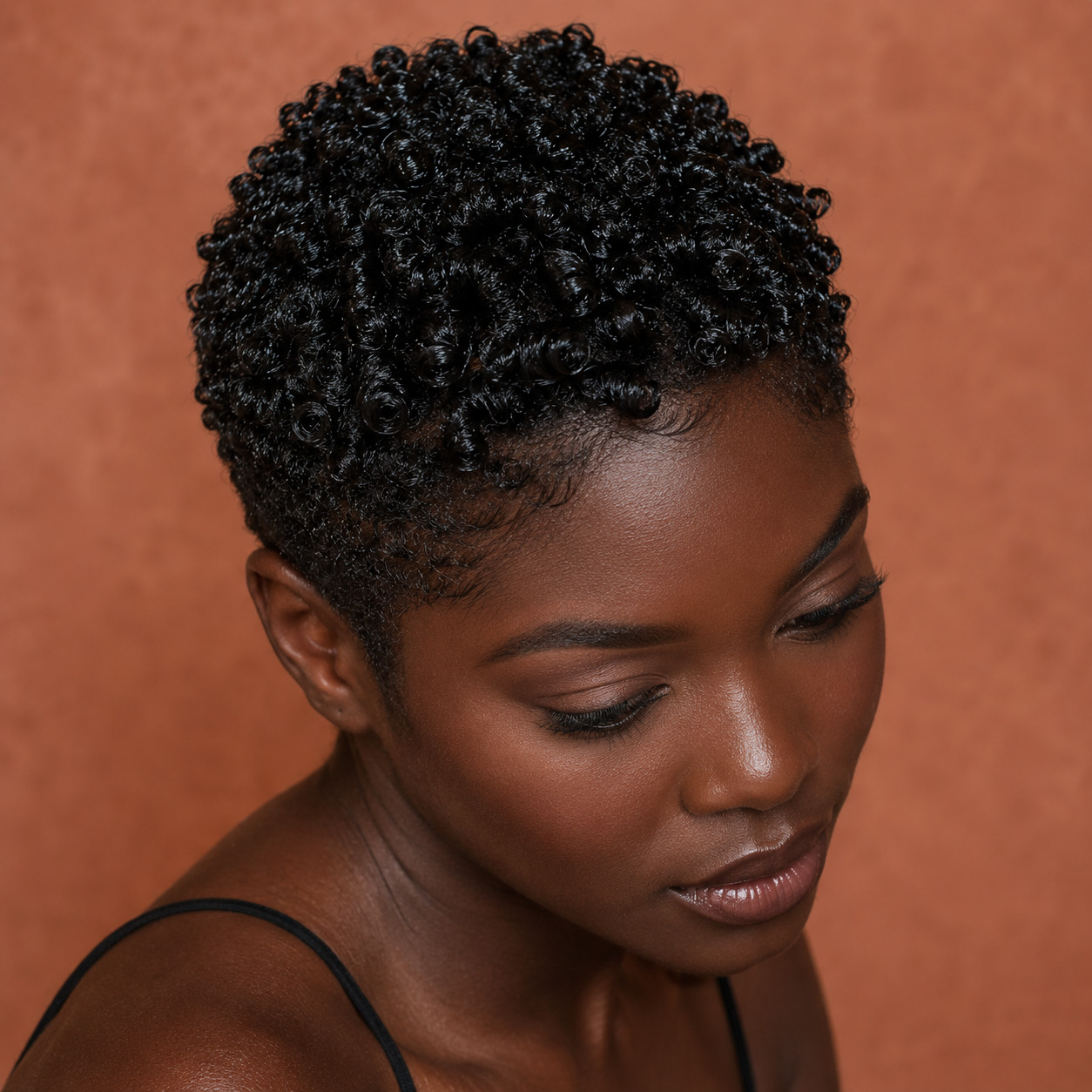 Natural Curly And Coily Pixie Cuts