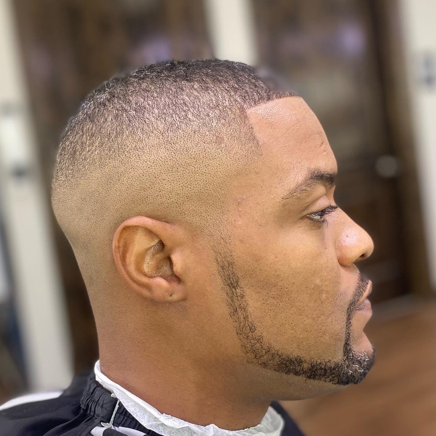 High Taper with Shaped Goatee