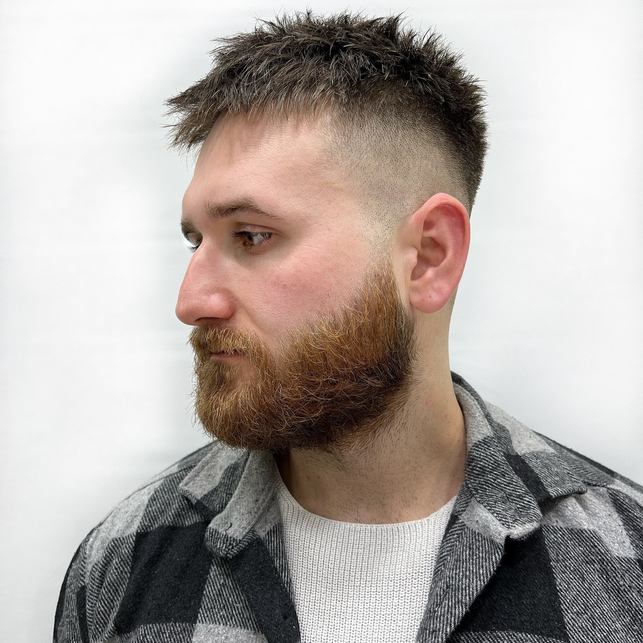 Textured Crop and Beard Combination
