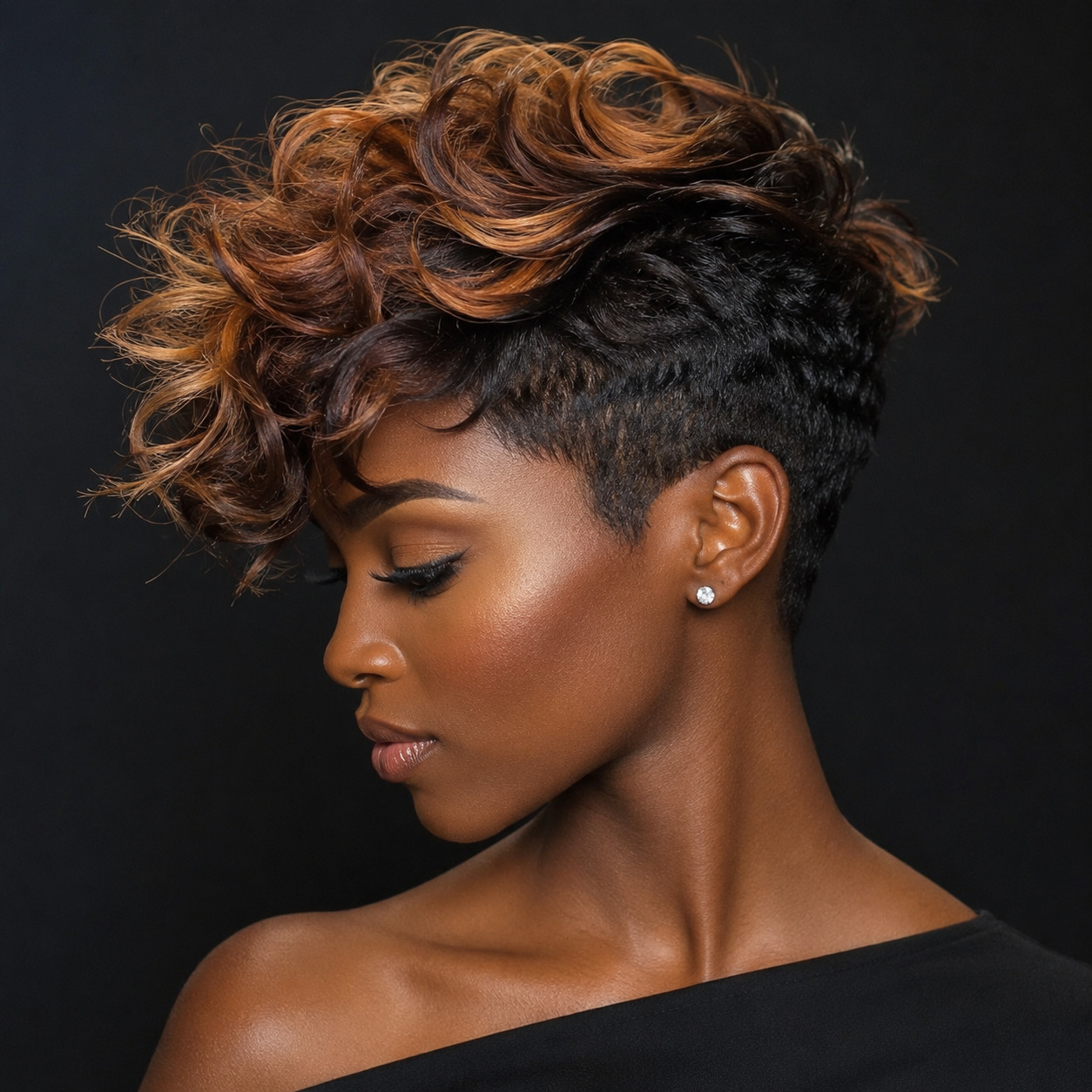 Bold Pixie Cuts With Color And Detail