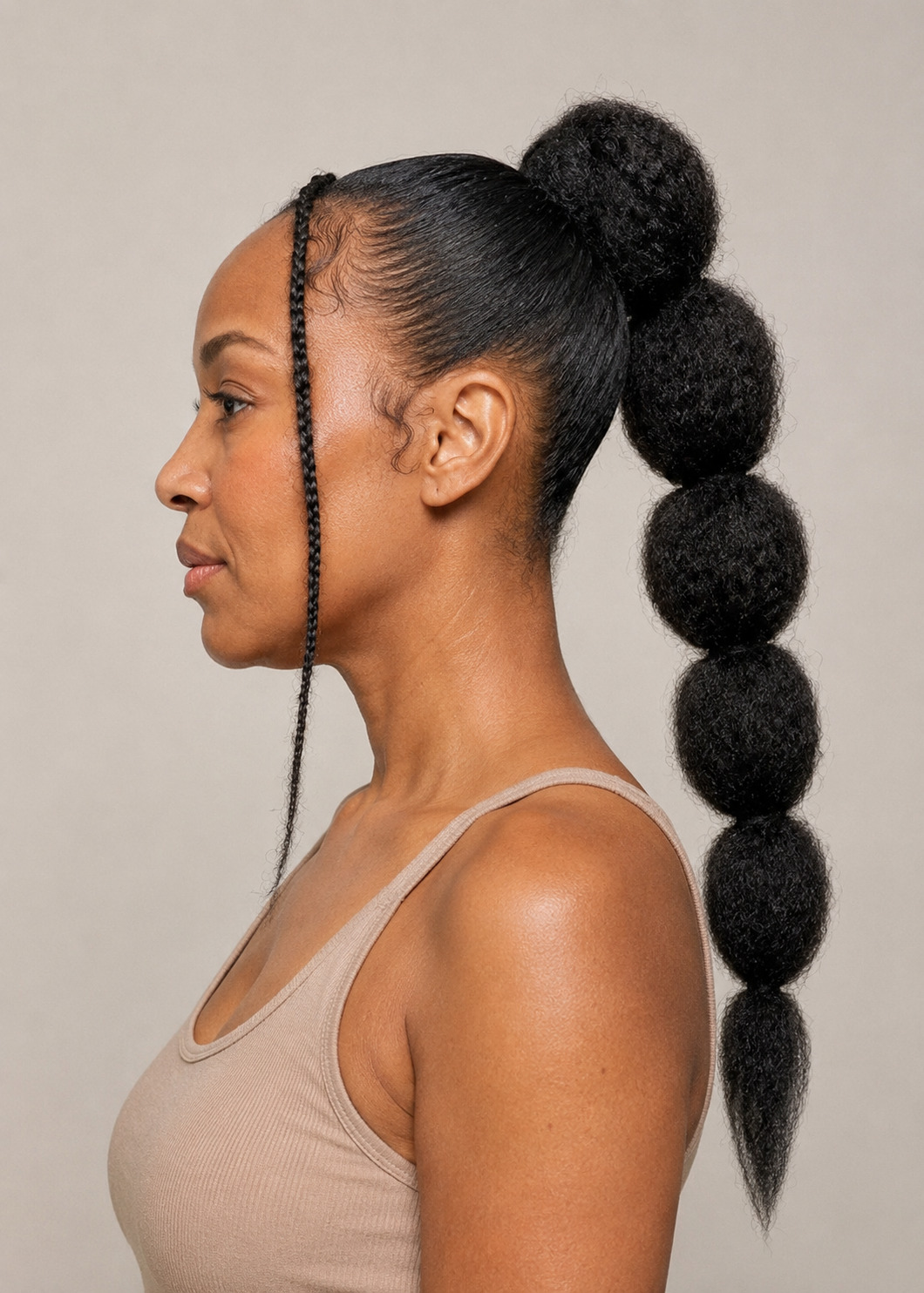 Bubble Braids Hairstyles For Different Face Shapes