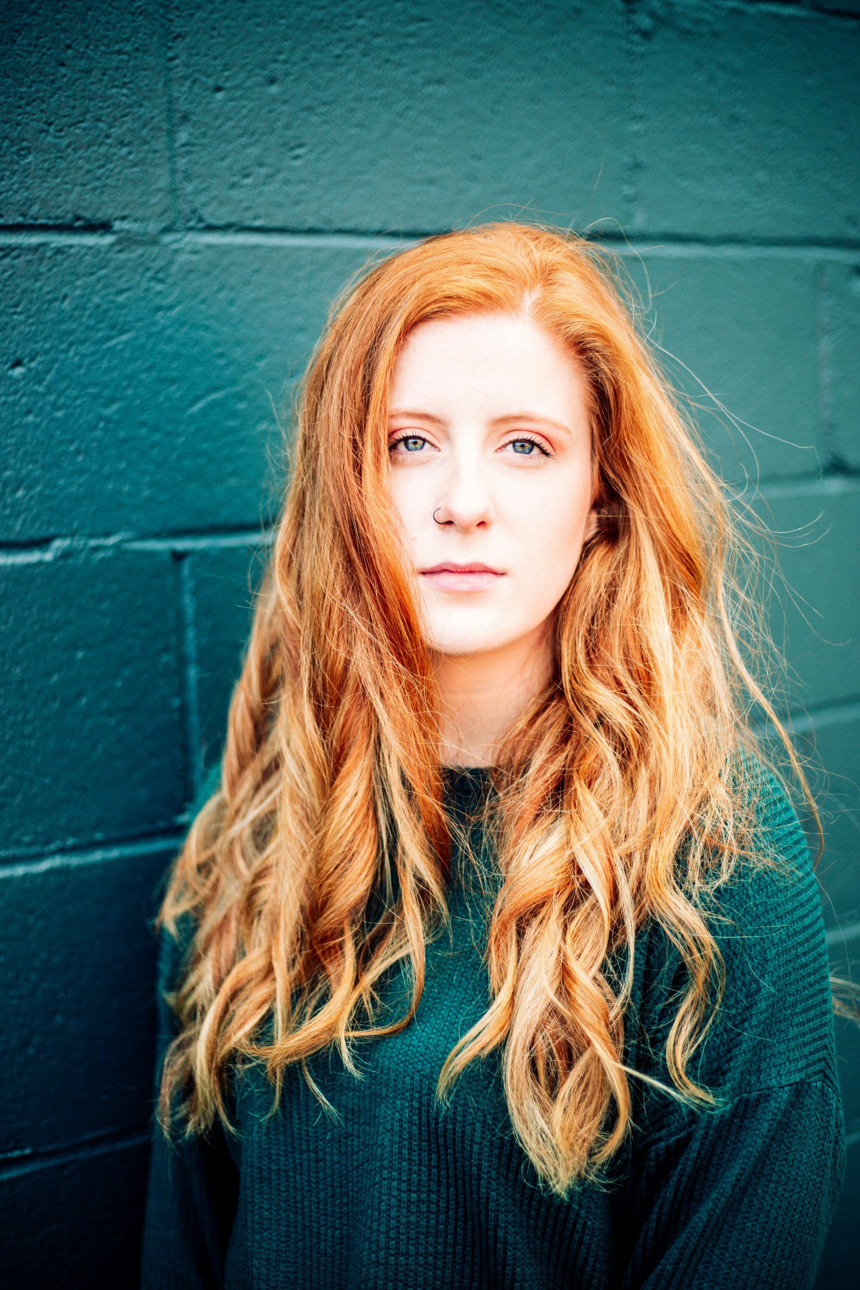 Strawberry Blonde Hair Color Woman With Warm Red And Golden Tones