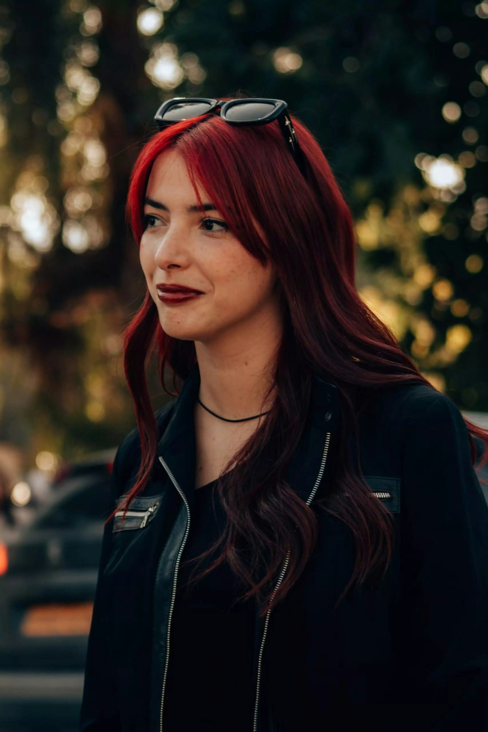 Cherry Cola Hair Color Cherry Cola Hair Color with Cherry-Red and Burgundy Tones on Glossy Dark Brown Hair