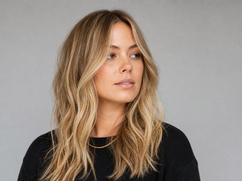 Boho Blonde Hair with Lived-In Sun-Kissed Dimension on Long Undone Waves