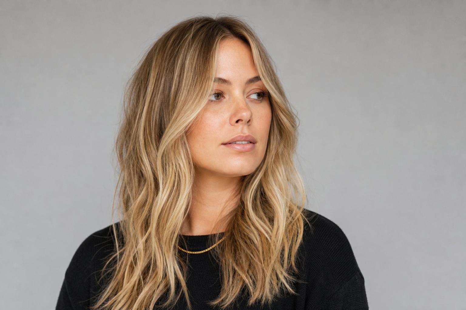 Boho Blonde Hair with Lived-In Sun-Kissed Dimension on Long Undone Waves