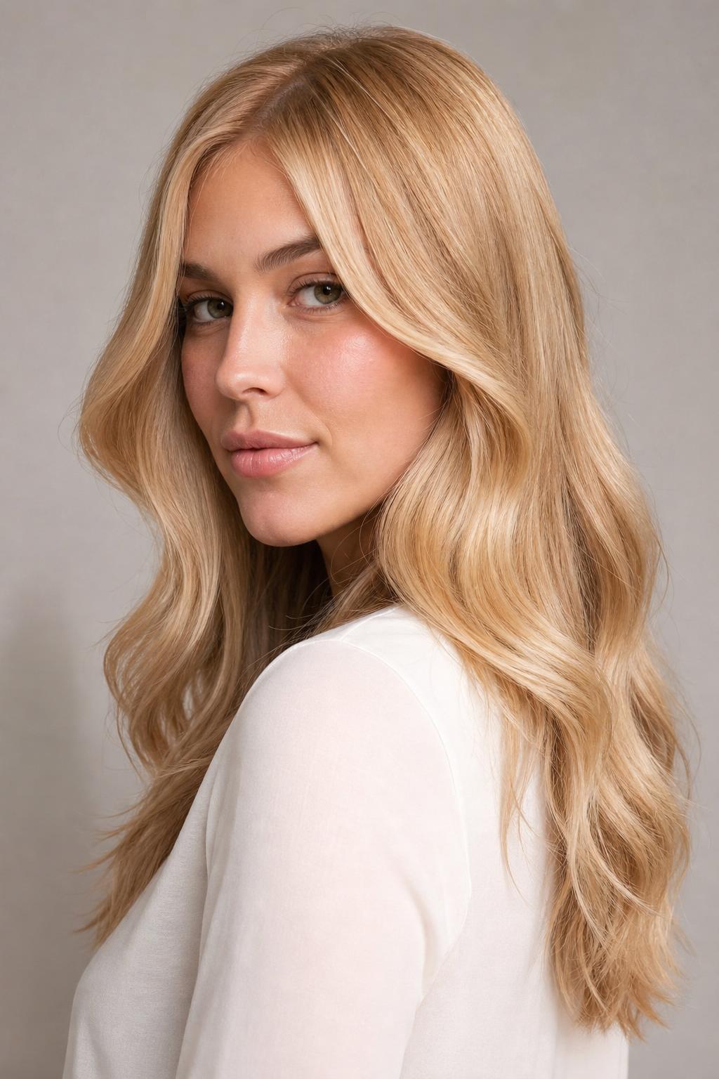 Pale Copper Blonde Cowboy Copper in the Lightest Buttery Tone
