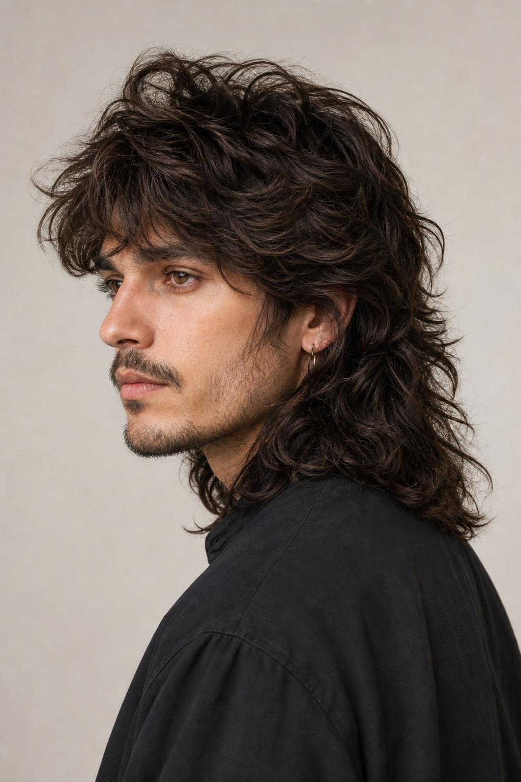 Wolf Mullet with Heavy Shag Layering