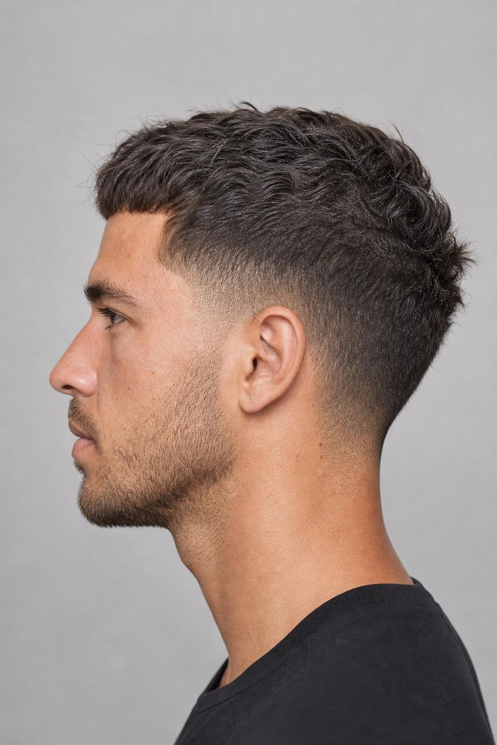 Soft Skullet with a One-Guard Crown and Wavy Back