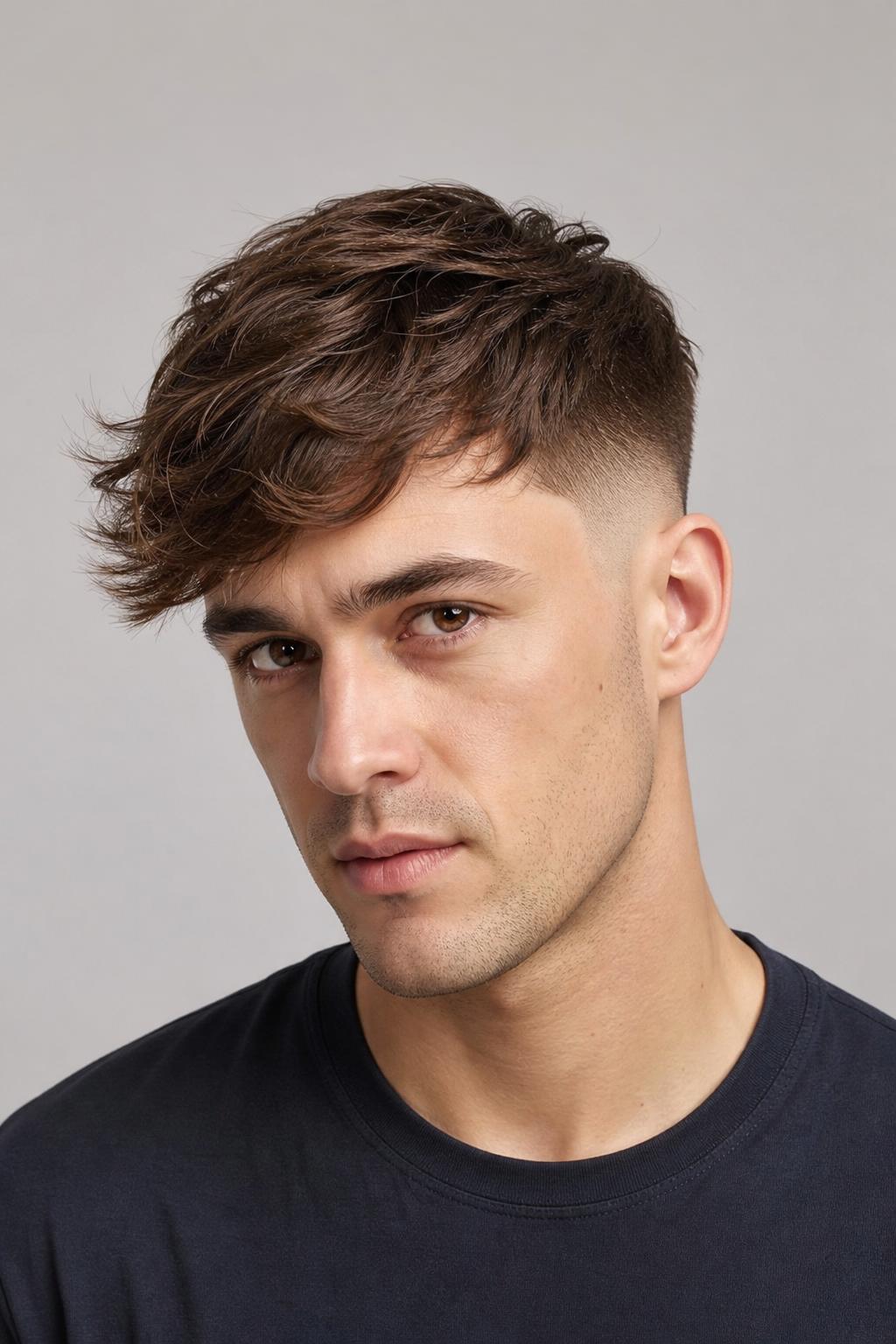 Angular Side Fringe with a Drop Fade