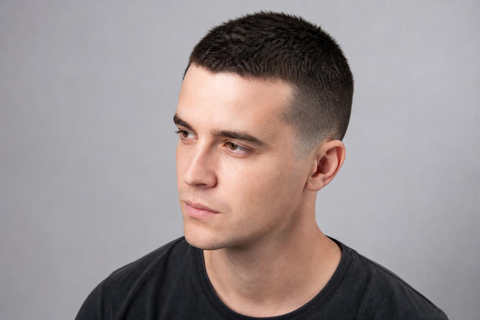 4 Guard Buzz Finished with a Tapered Neckline