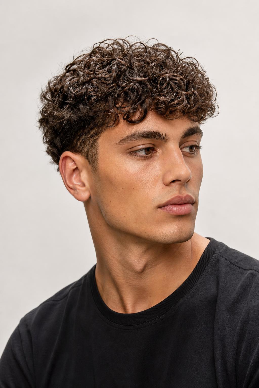 Grown-Out Natural Curls at Eight Weeks Still Holding a Round Outline