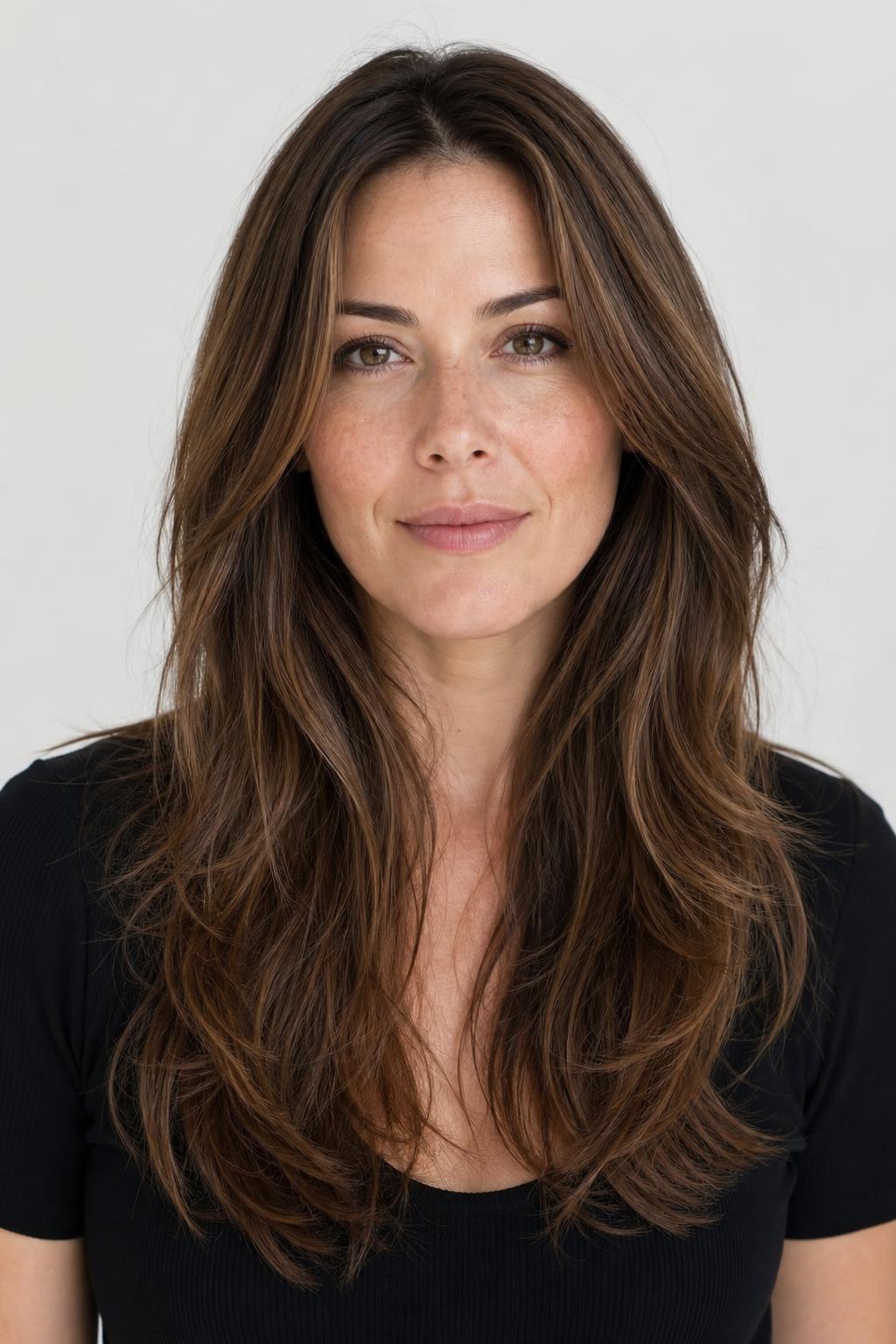 Long Layers with Softly Point-Cut Ends and No Heavy Blunt Line