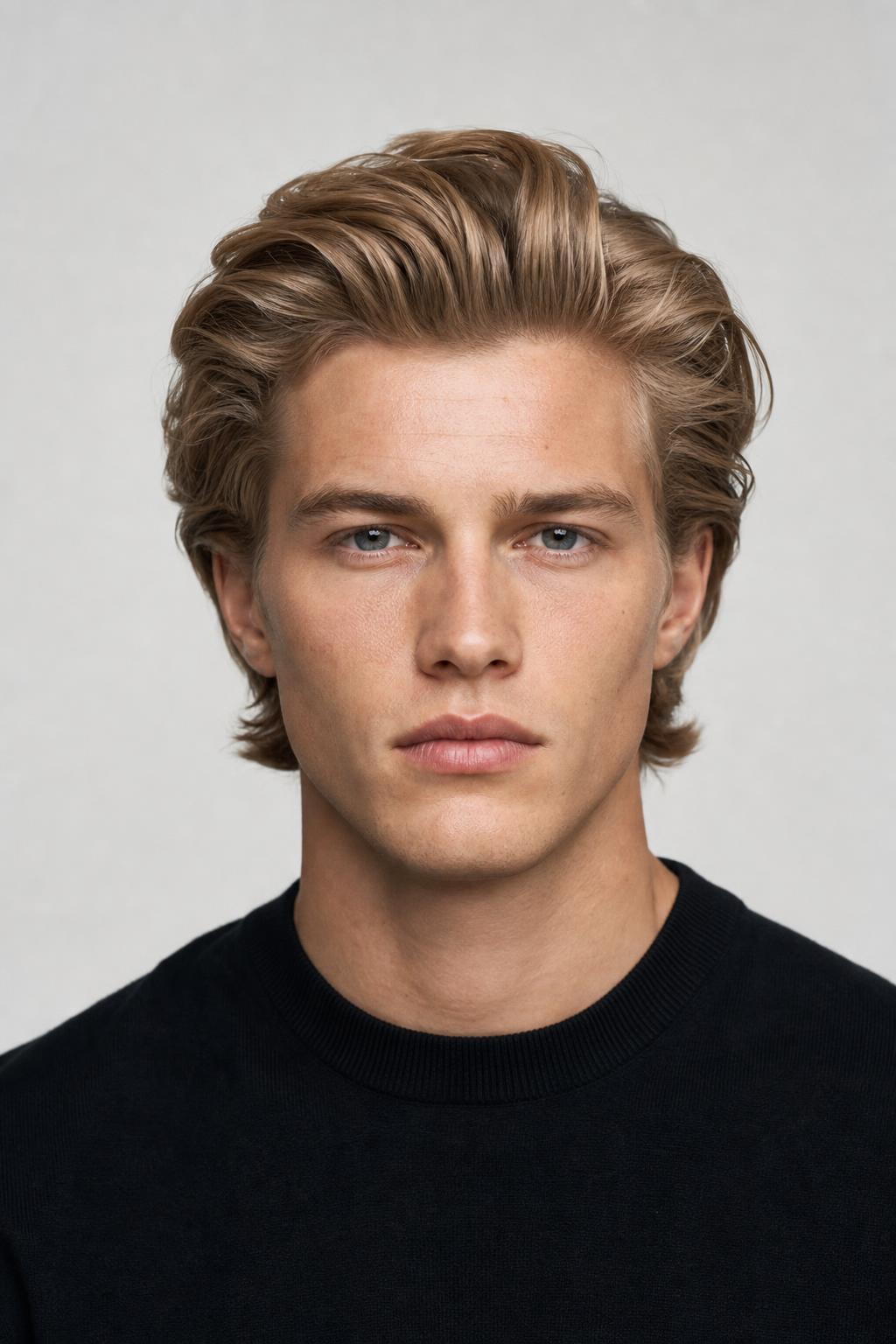 Blow-Dried Flow Lifted High at the Roots for Extra Height