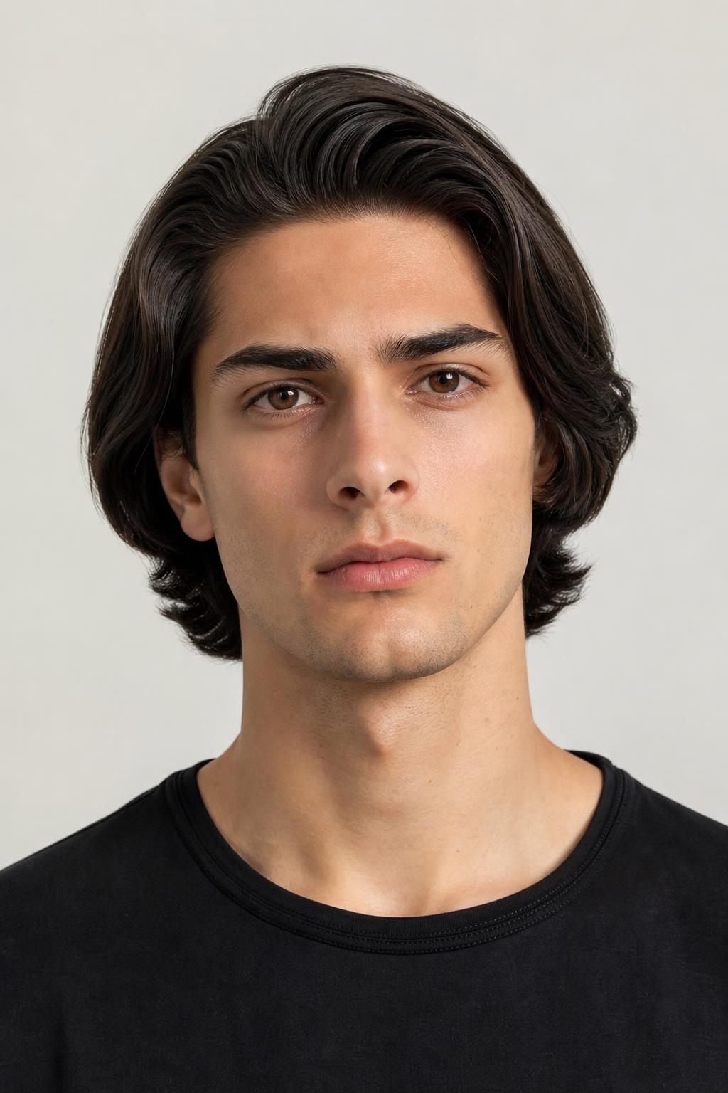 Thick-Hair Flow Thinned From the Inside So It Falls Back