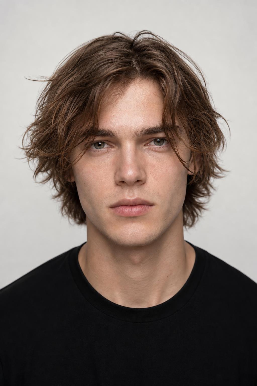 Tousled Flow Left to Air-Dry With Soft Separation