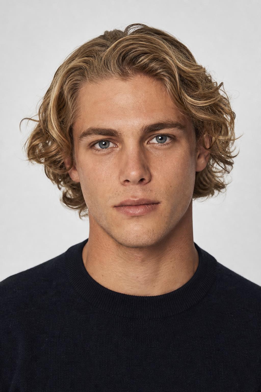 Wavy Surfer Flow With Loose Salt-Textured Bends