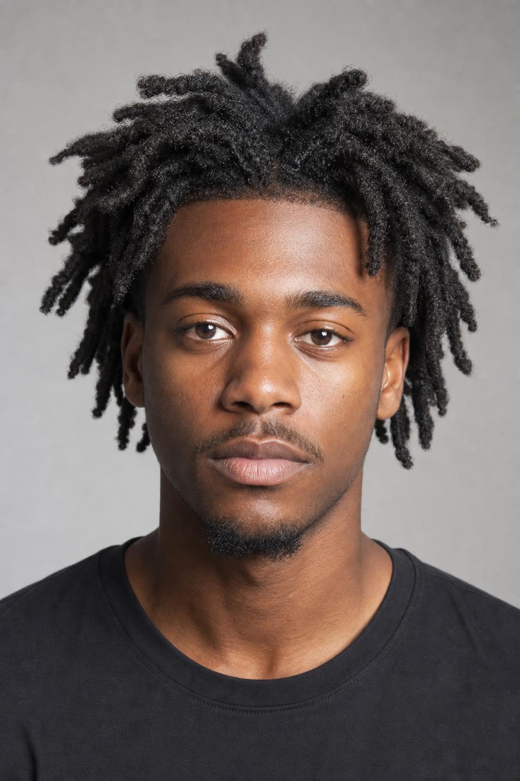 Coily Freeform Locs With Springy Defined New Growth at the Root