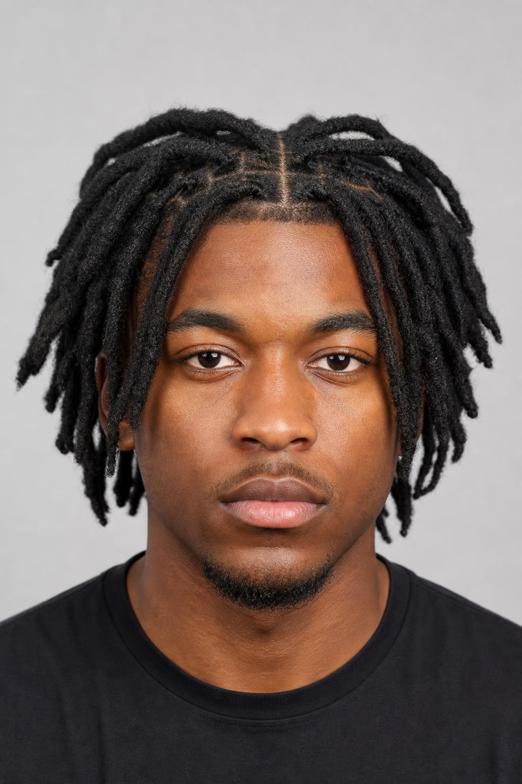 Separated Freeform Locs Pulled Apart by Hand at the Roots