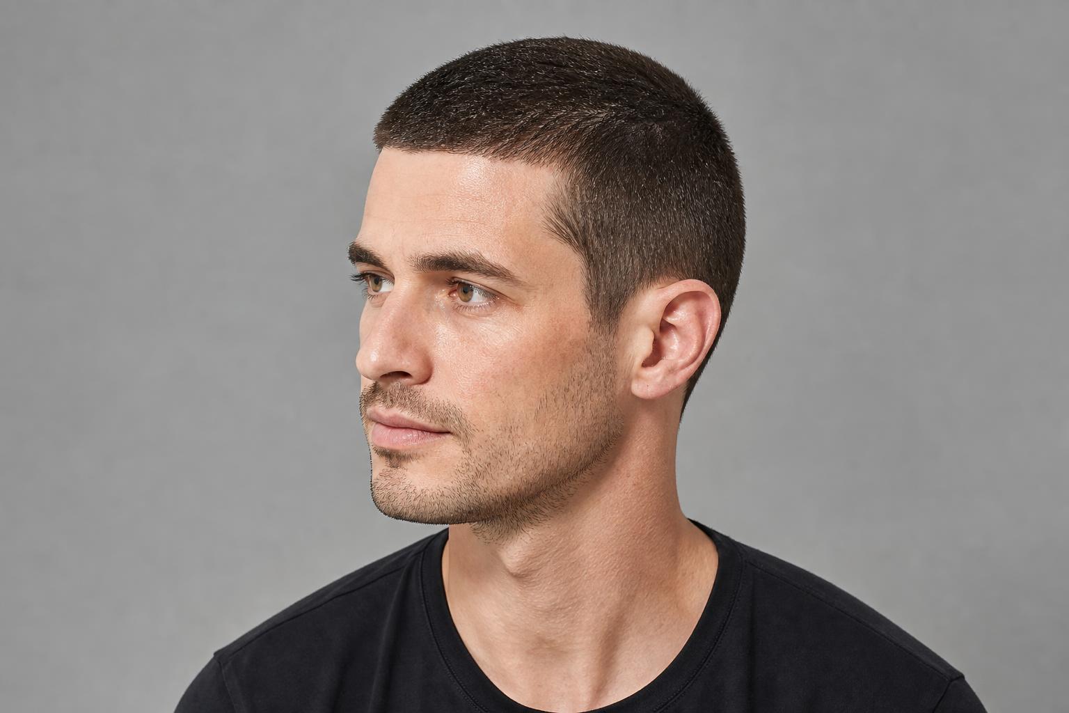 Uniform Clipper Cut at Half an Inch All Over