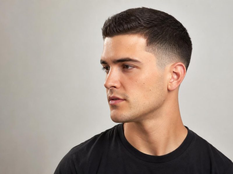 Freshly Clipper-Cut Short Back and Sides