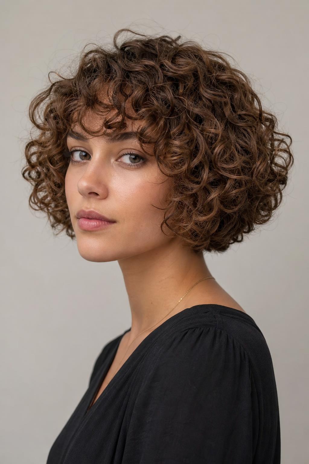 DevaCut Layered Bob Cut Dry Curl by Curl