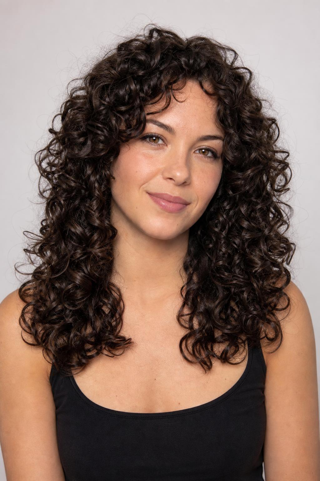 Long Defined Curls with an Even Shape and No Hard Perimeter Line