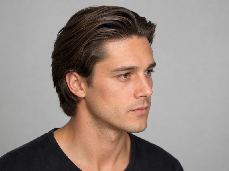 Five Inches of Length Swept Back Off the Face